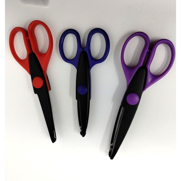 Lot 15 Scrapbooking Edger Scissors 3‎  PROVO 12  UNBRANDED Supplies Paper Art - Picture 3 of 9